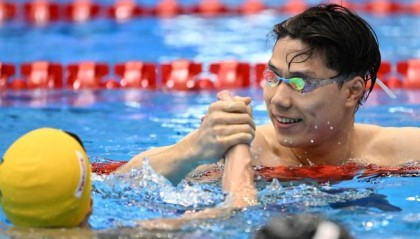 开云官网-世锦赛Day6：覃海洋破世界纪录 成就世锦赛四金王