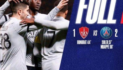 开云中国-【法甲】梅西助攻姆巴佩绝杀！巴黎2比1布雷斯特